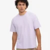 Överdimensionerad ekologisk T-shirt – mjuk lavendel