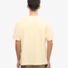 Överdimensionerad ekologisk T-shirt – mjukgul
