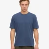 Överdimensionerad ekologisk T-shirt – Neptune Blue
