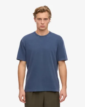 Överdimensionerad ekologisk T-shirt – Neptune Blue