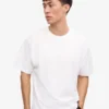 Överdimensionerad ekologisk T-shirt – optiskt vit