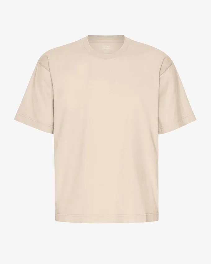 Överdimensionerad ekologisk T-shirt – Oyster Grey