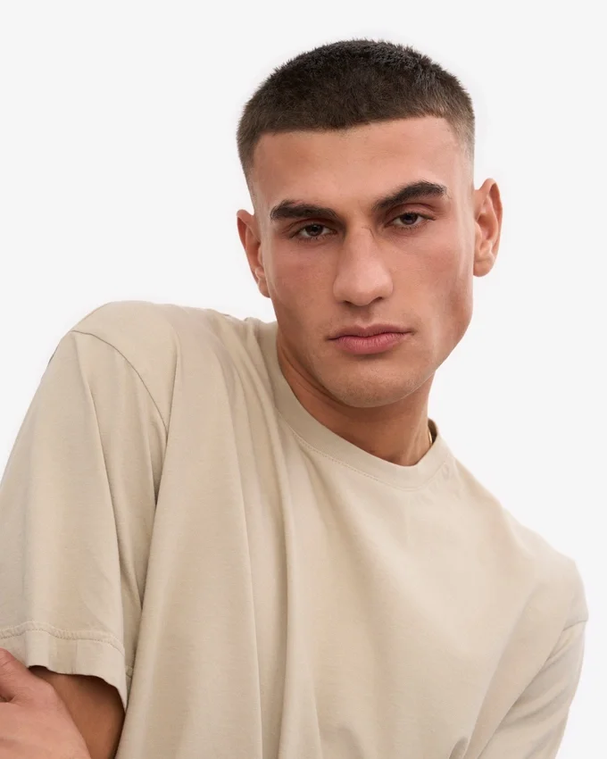 Överdimensionerad ekologisk T-shirt – Oyster Grey