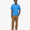 Överdimensionerad ekologisk T-shirt – Pacific Blue