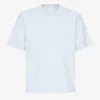 Överdimensionerad ekologisk T-shirt – polarblå