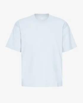 Överdimensionerad ekologisk T-shirt – polarblå