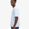 Överdimensionerad ekologisk T-shirt – polarblå