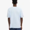 Överdimensionerad ekologisk T-shirt – polarblå