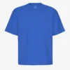 Överdimensionerad ekologisk T-shirt – safirblå