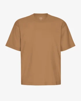 Överdimensionerad ekologisk T-shirt – saharakamel