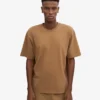 Överdimensionerad ekologisk T-shirt – saharakamel