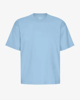 Överdimensionerad ekologisk T-shirt – Seaside Blue