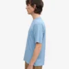 Överdimensionerad ekologisk T-shirt – Seaside Blue