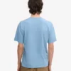 Överdimensionerad ekologisk T-shirt – Seaside Blue