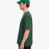 Överdimensionerad ekologisk T-shirt – smaragdgrön