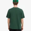 Överdimensionerad ekologisk T-shirt – smaragdgrön