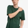 Överdimensionerad ekologisk T-shirt – smaragdgrön