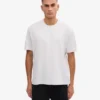 Överdimensionerad ekologisk T-shirt – snömelange