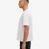 Överdimensionerad ekologisk T-shirt – snömelange