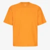 Överdimensionerad ekologisk T-shirt – solig orange