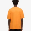 Överdimensionerad ekologisk T-shirt – solig orange