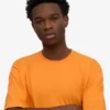 Överdimensionerad ekologisk T-shirt – solig orange