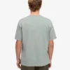 Överdimensionerad ekologisk T-shirt – stålblå
