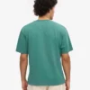 Överdimensionerad ekologisk T-shirt – tallgrön