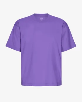 Överdimensionerad ekologisk T-shirt – ultraviolett