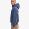 Överdimensionerad hoodie i ekologisk merinoull – Neptune Blue