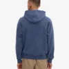 Överdimensionerad hoodie i ekologisk merinoull – Neptune Blue