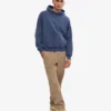Överdimensionerad hoodie i ekologisk merinoull – Neptune Blue