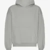 Överdimensionerad hoodie i ekologiskt bomull – stålblå