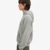 Överdimensionerad hoodie i ekologiskt bomull – stålblå