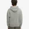 Överdimensionerad hoodie i ekologiskt bomull – stålblå
