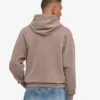 Överdimensionerad hoodie i ekologiskt tyg – blekt khaki