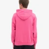 Överdimensionerad hoodie i ekologiskt tyg – Bubblegumrosa