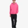 Överdimensionerad hoodie i ekologiskt tyg – Bubblegumrosa