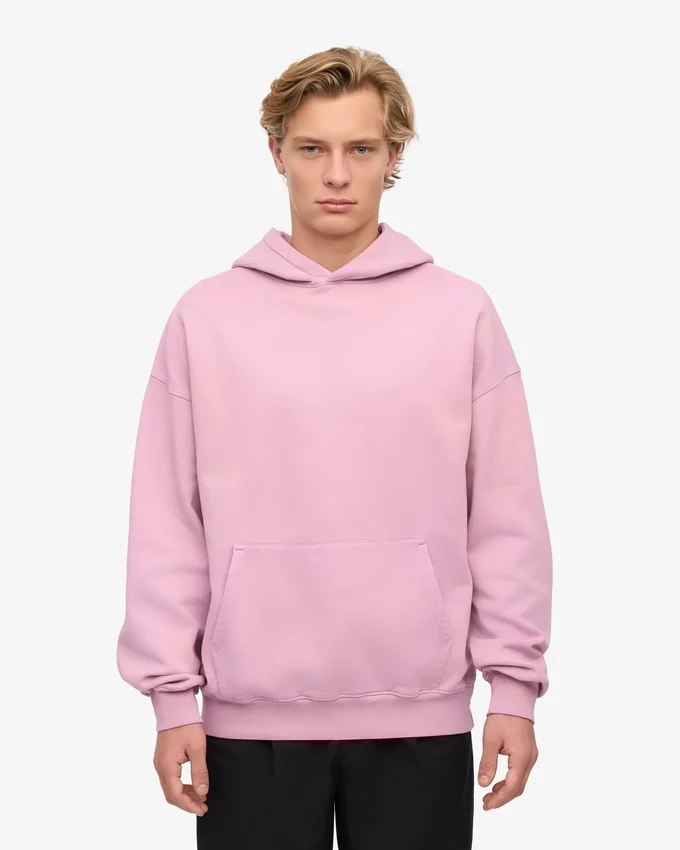 Överdimensionerad hoodie i ekologiskt tyg – Cherry Blossom