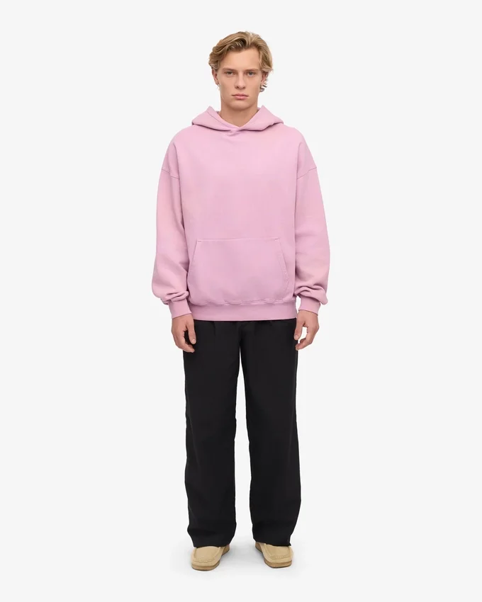 Överdimensionerad hoodie i ekologiskt tyg – Cherry Blossom