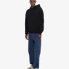 Överdimensionerad hoodie i ekologiskt tyg – djupsvart