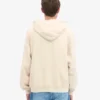 Överdimensionerad hoodie i ekologiskt tyg – elfenbensvit