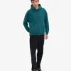 Överdimensionerad hoodie i ekologiskt tyg – havsgrön