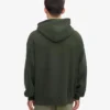 Överdimensionerad hoodie i ekologiskt tyg – jaktgrön