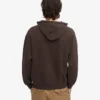 Överdimensionerad hoodie i ekologiskt tyg – kaffebrun