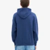 Överdimensionerad hoodie i ekologiskt tyg – marinblå