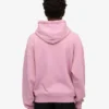 Överdimensionerad hoodie i ekologiskt tyg med dragkedja – Cherry Blossom