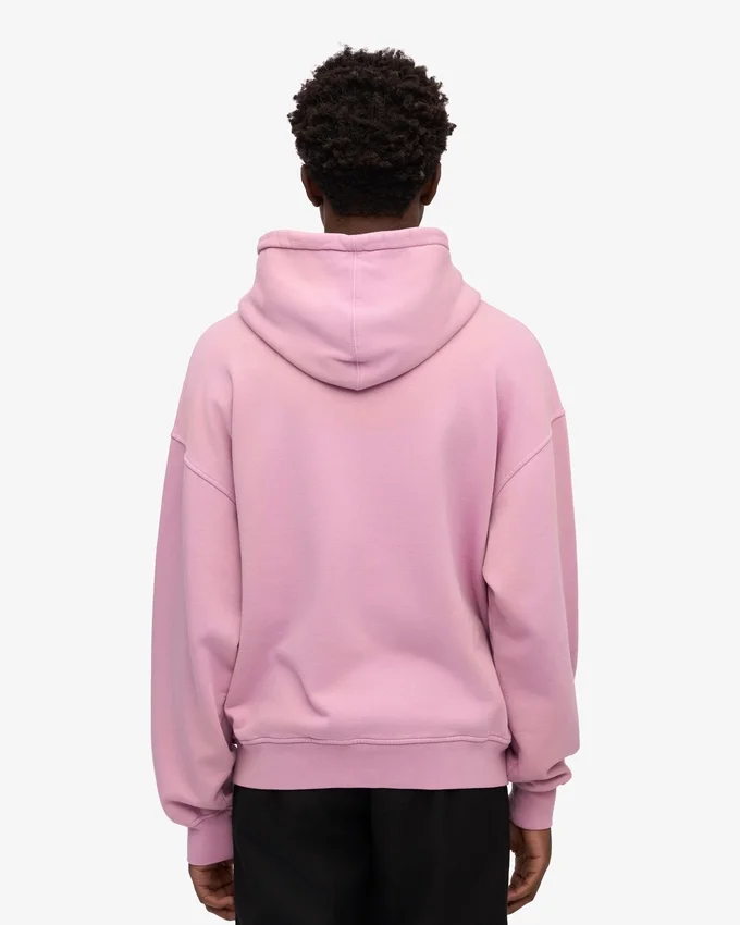 Överdimensionerad hoodie i ekologiskt tyg med dragkedja – Cherry Blossom