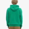 Överdimensionerad hoodie i ekologiskt tyg med dragkedja – Kellygrön