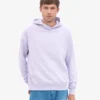Överdimensionerad hoodie i ekologiskt tyg – mjuk lavendel